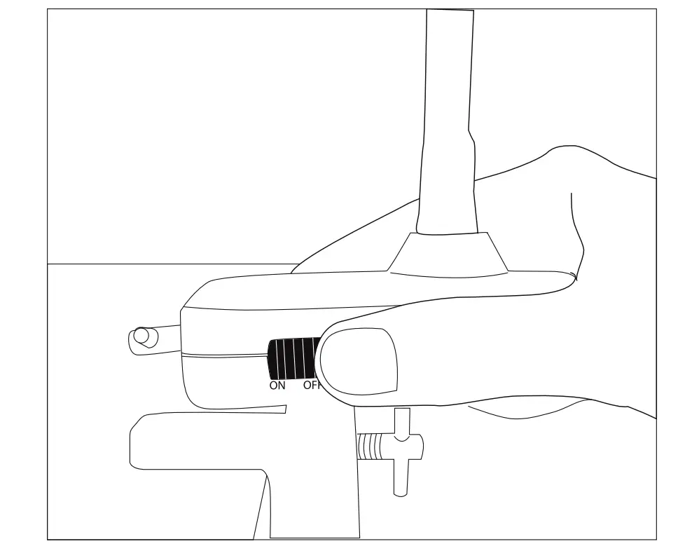 TURNING ON LED LIGHT