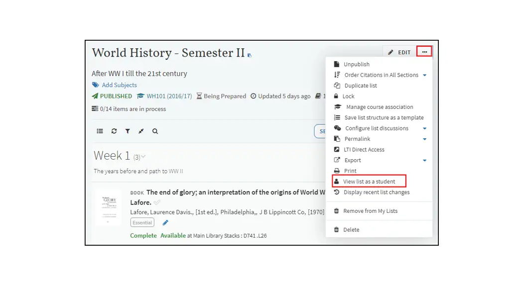 Exlibris Leganto Full February 2022 Release Notes User Guide