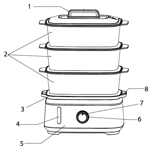 CENTEK-CT-1458-Steam-Cooker-fig-1