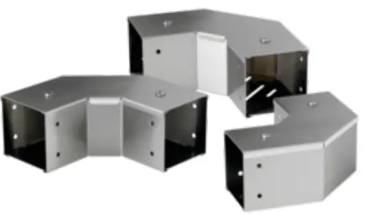 nvent HOFFMAN CT22PEFCNT90SS Cleantray 90-Degree Elbo Perforated Without Tabs