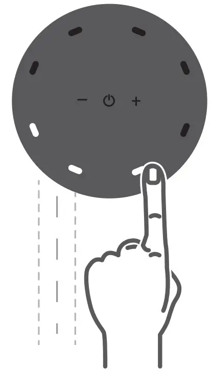 VORNADO Atom 1 Oscillating Tower Fan - Double tap