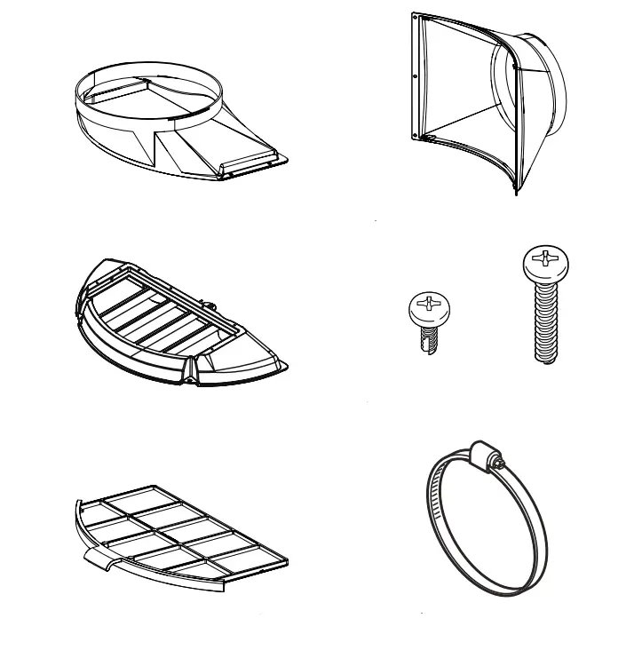 BRADFORD-WHITE-Heat-Pump-Water-Heater-Ducting-Kit-FIG-1