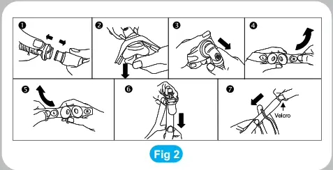 WiZARD 230 Nasal Pillows Mask -fig2