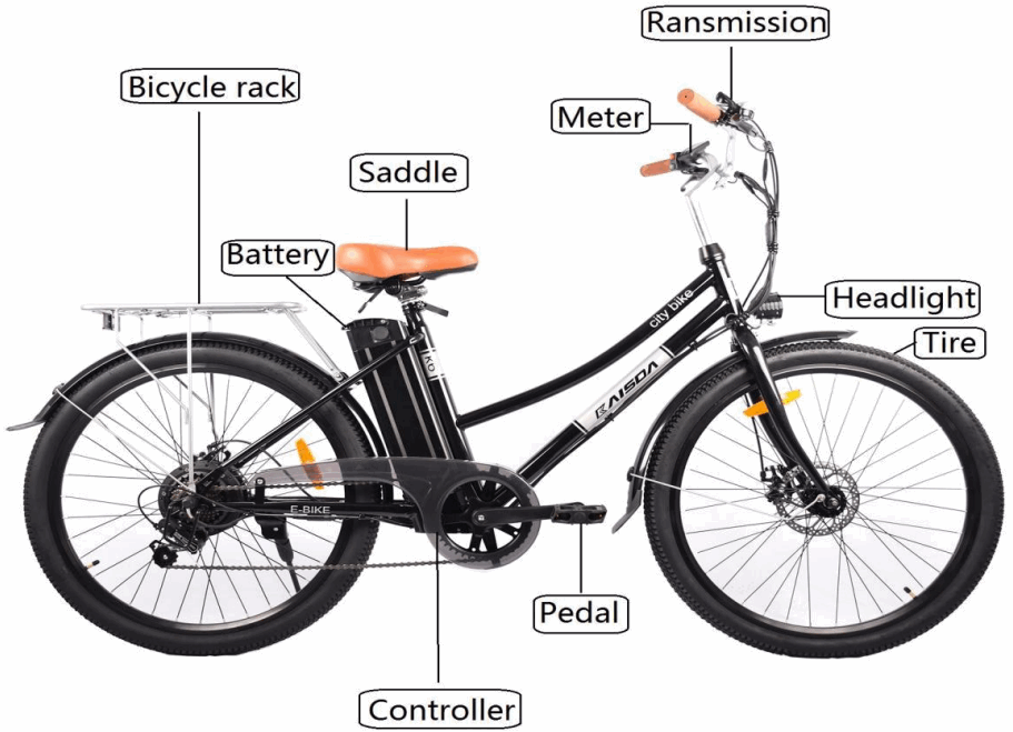 KAISDA K6 Electric Bike - FIGURE 1