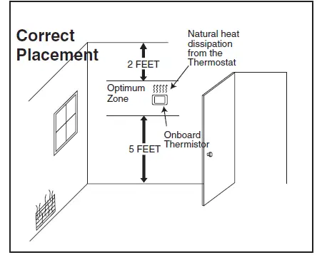 TRANE-XR1020-Non-Programmable-Thermostat-FIG- (3)