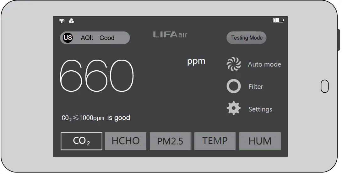 LIFA air LA510 Smart Air Purifier 28