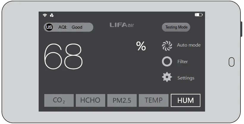 LIFA air LA510 Smart Air Purifier 32
