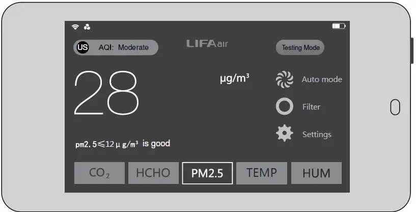 LIFA air LA510 Smart Air Purifier 33