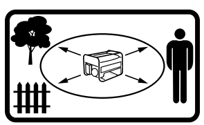 Maintain distance from objects