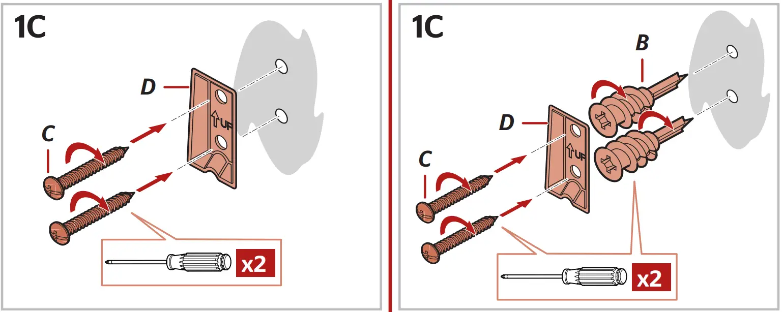 PfISTER BRB DA1B Deckard Matte Black Wall Mount Towel Ring - fig 6