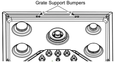Grate Support Bumpers