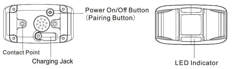 Chewy TRAINER DOG COLLAR Waterproof and Rechargeable with 430 Yards Range - FIG1