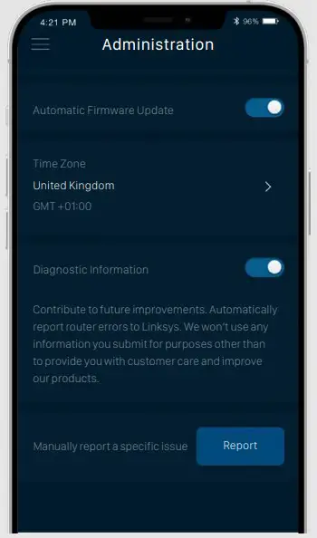 Auto firmware update