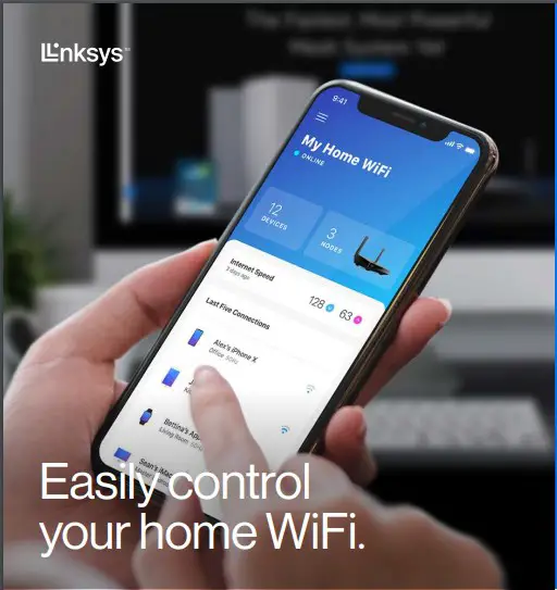 Linksys App at a glance