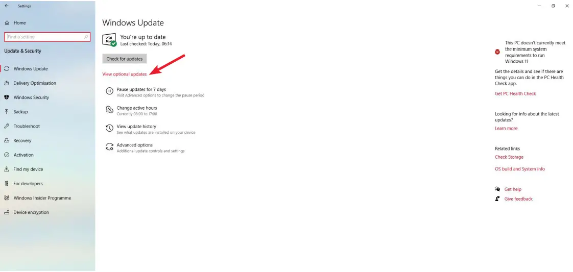 outline L3000 USB Driver - fig 5