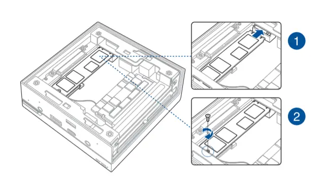 ASUS PN50-E1 Mini PC - Installing memory3