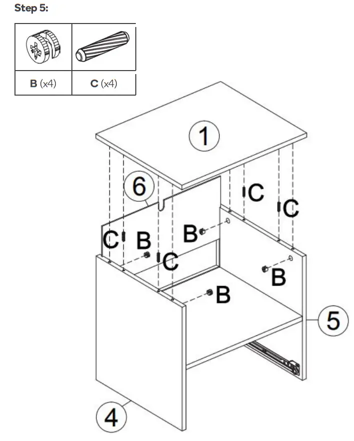 SHANGRI-LA SLEDWABSTBA Edward Bedside Table - Fig 7
