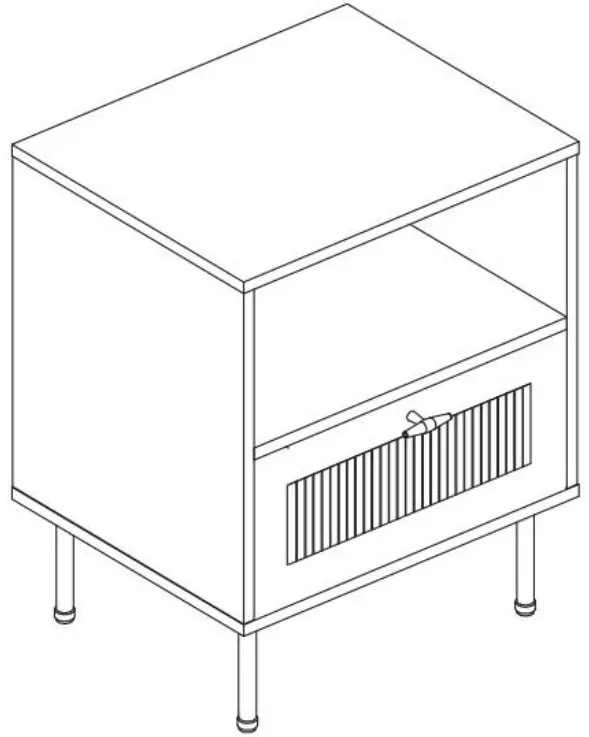 SHANGRI-LA SLEDWABSTBA Edward Bedside Table