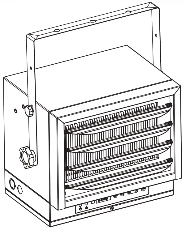 MASTERCRAFT EH-4604BY Garage Heater with Remote -