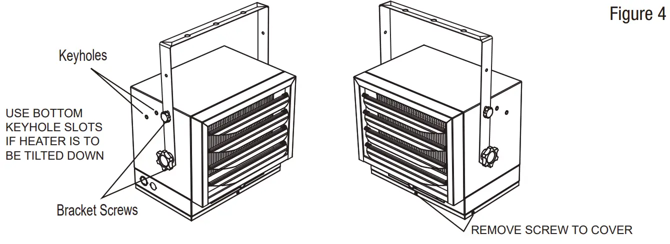 MASTERCRAFT EH-4604BY Garage Heater with Remote - Figure 4