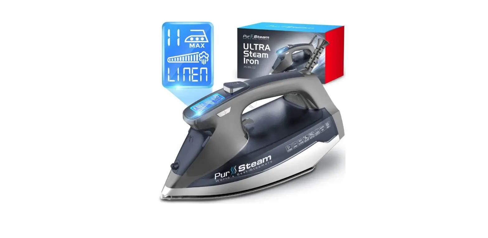 Pursteam World's Best Steamers Ps-99lcd Steam Iron User Gudie