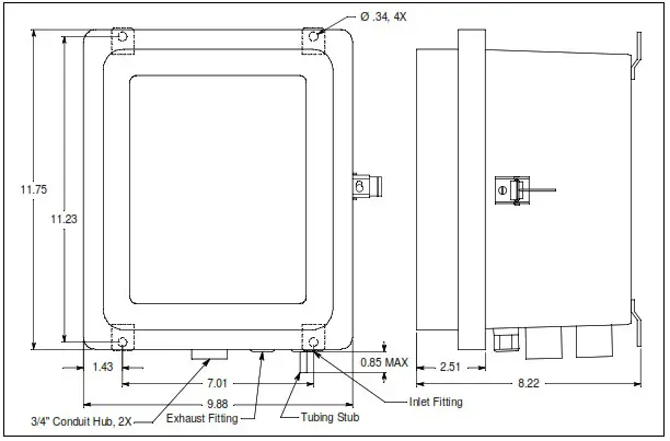 RKI INSTRUMENTS GD 70D4X XX Smart Transmitter - Installation