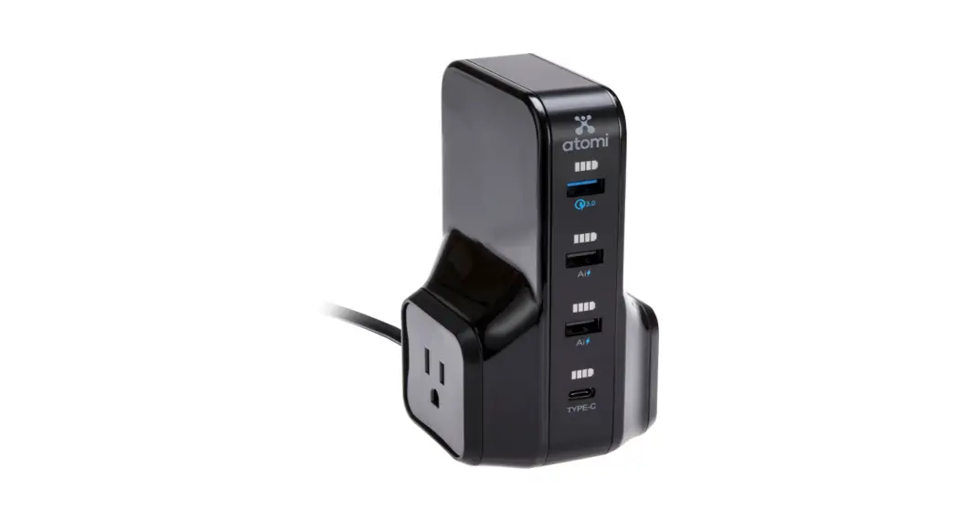 Atomi Power Tower Plus Dual Ac Power Outlets 4 Smart Charger Usb Ports User Manual Atomi Power Tower Plus Dual Ac Power Outlets 4 Smart Charger Usb Ports User Manual
