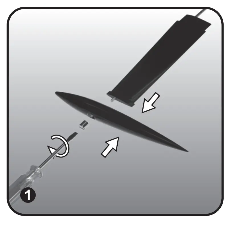 Keel & Ballast & Rudder Assembly
