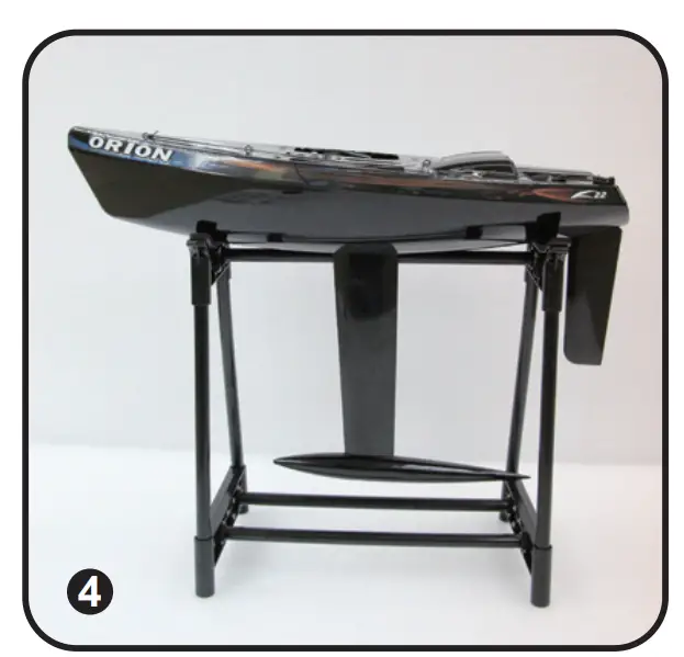 Keel & Ballast & Rudder Assembly