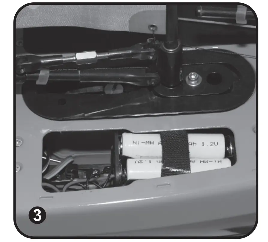 Install 4 Pcs “aa” Alkaline Batteries In Receiver