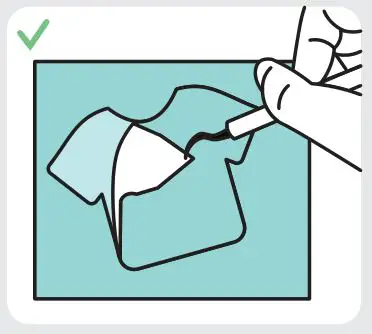 Romeo Siser 24 Inch Vinyl Cutter Base Machine - Material cut and