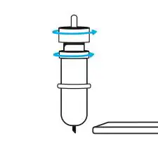 Romeo Siser 24 Inch Vinyl Cutter Base Machine - Twist the upper screw