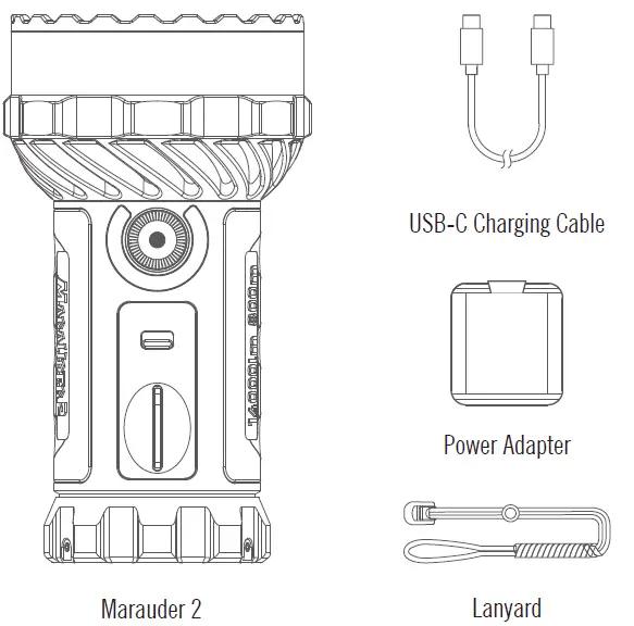 olight-marauder-2-rechargeable-flashlight-FIG-1