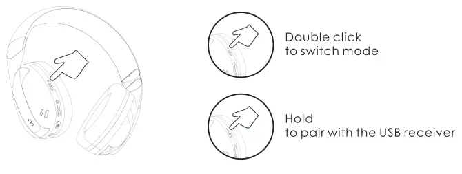 FANTECH Tamago WHG01 Tri Mode Connection Headset - Fig 3