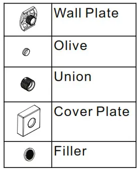 Travis Perkins Shower Thermostatic Mixer -- Component -