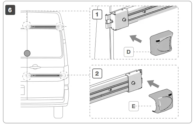 FIAMMA-08754-02-Carry-Bik- VW-Crafter-Frame- Instruction-FIG-10