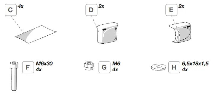FIAMMA-08754-02-Carry-Bik- VW-Crafter-Frame- Instruction-FIG2