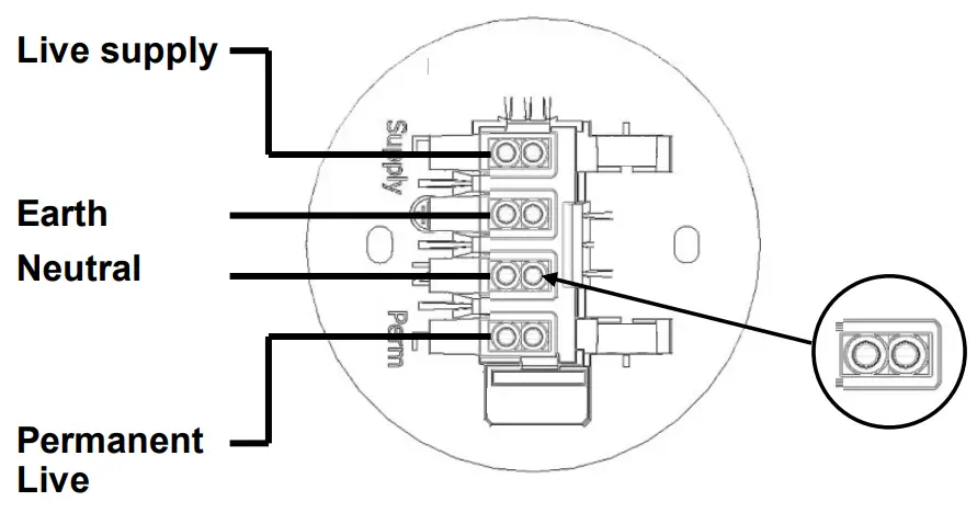CP electronics VITM ROSE Vitesse Modular Ceiling Rose-