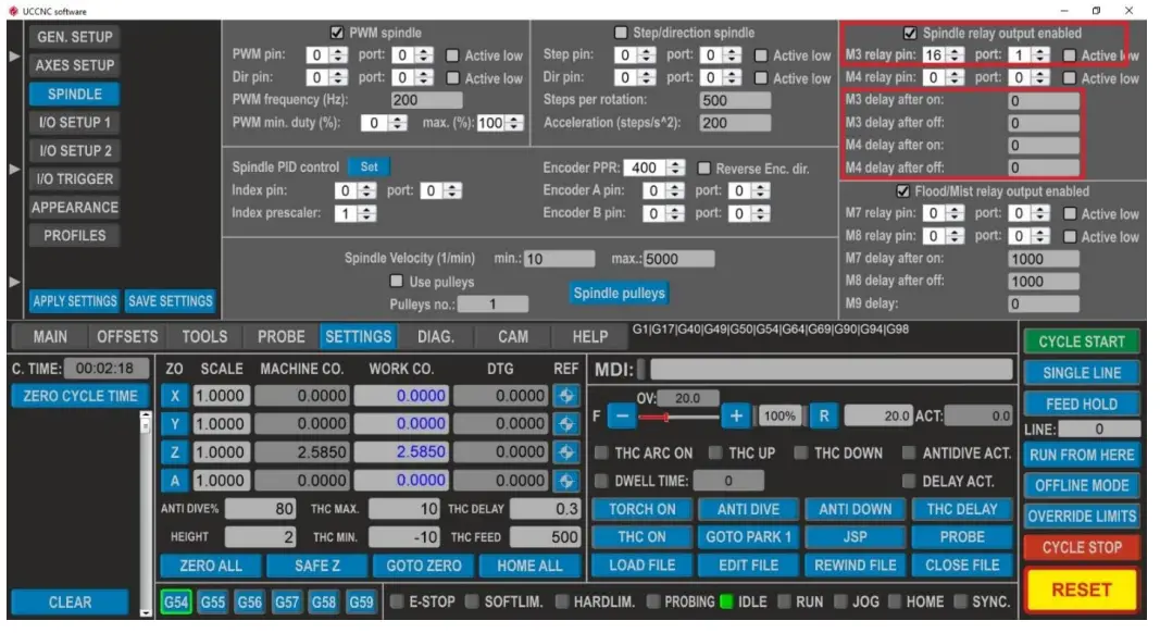 Configure Torch Relay: