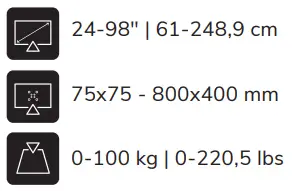 Neomounts-WL30S-Series-Wall-Mount-Range-FIG-11