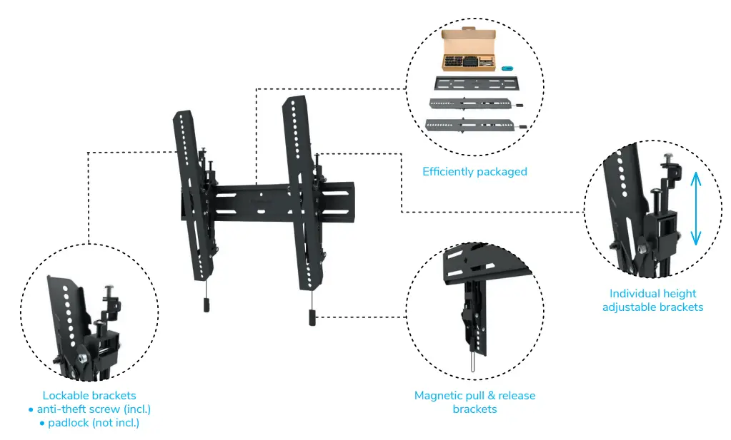 Neomounts-WL30S-Series-Wall-Mount-Range-FIG-12