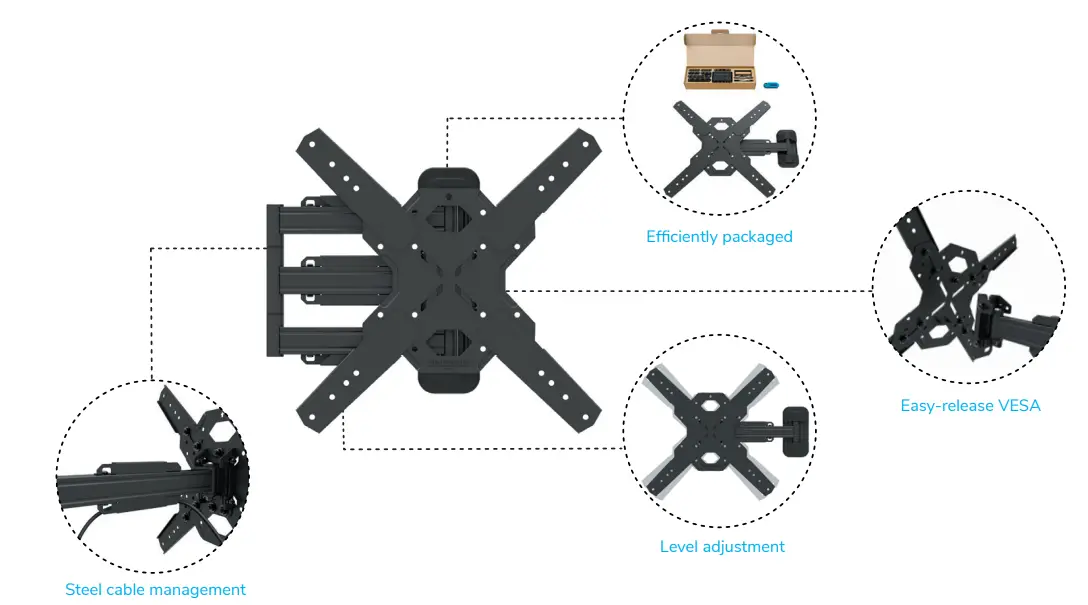 Neomounts-WL30S-Series-Wall-Mount-Range-FIG-14