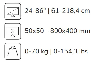 Neomounts-WL30S-Series-Wall-Mount-Range-FIG-3