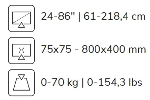 Neomounts-WL30S-Series-Wall-Mount-Range-FIG-5