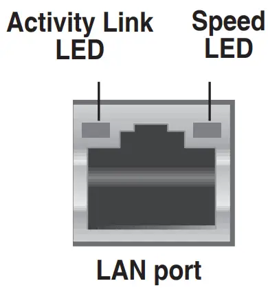 ASUS PRIME B360M-C Motherboard - LAN port