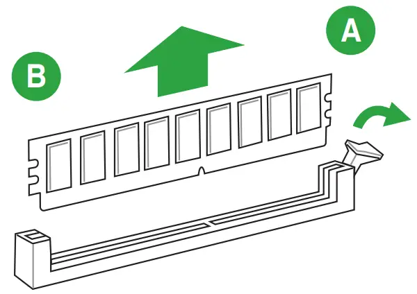 ASUS PRIME B360M-C Motherboard - Recommended memory configuration 1