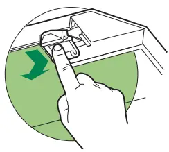 smeg SHI410X1 37cm Island Rangehood - Filter