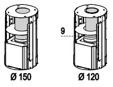 smeg SHI410X1 37cm Island Rangehood - VERSION1