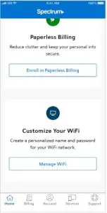 WiFi Network Name and Password