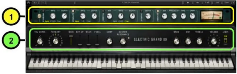 WAVES Electric Grand 80 Piano - START GUIDE